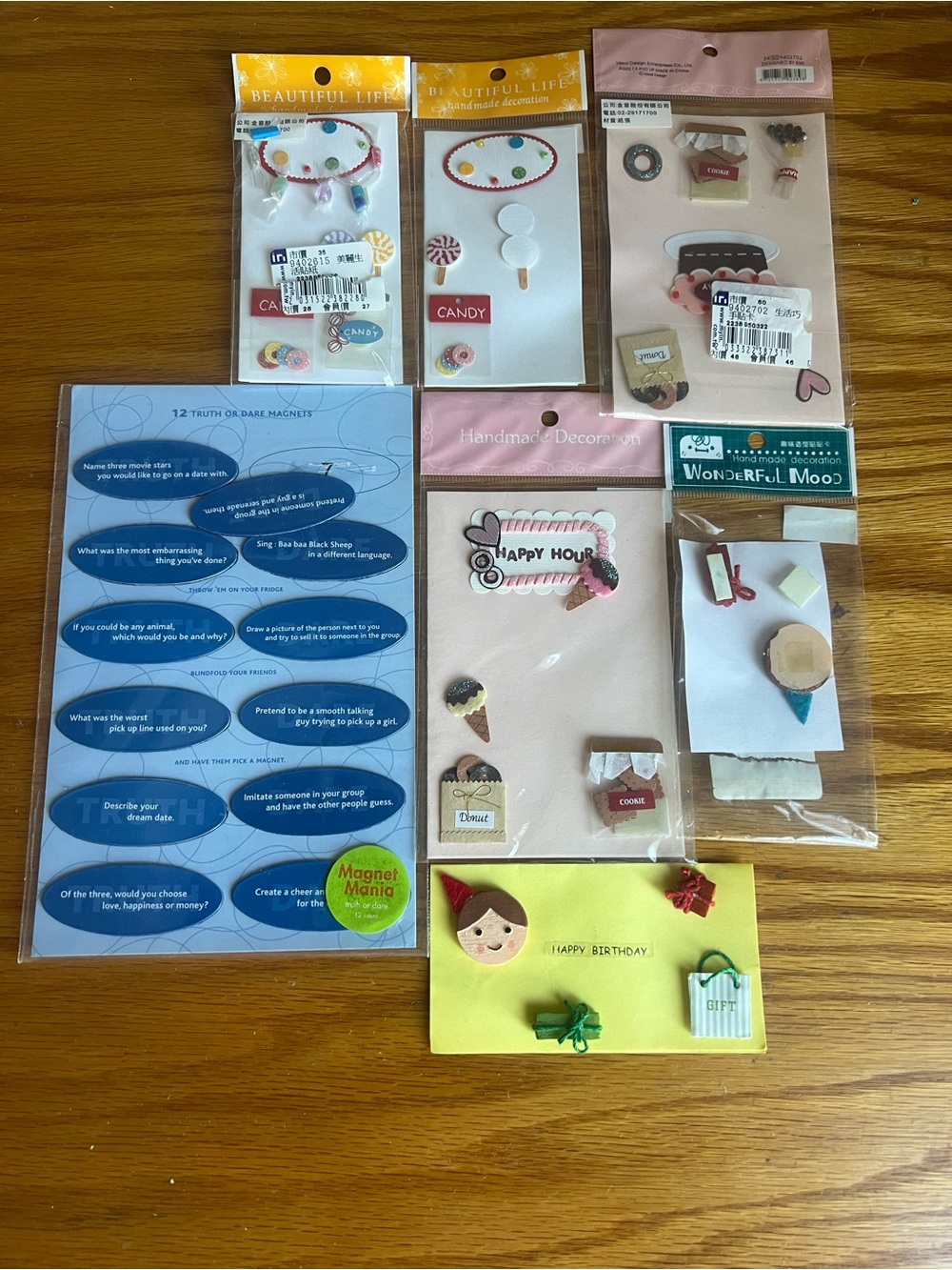 Handmade Decorative Accessories/Food Gift Tag